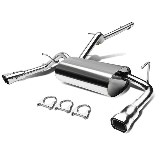 2007-2016 Jeep Wrangler 2DR Catback Exhaust System Stainless Steel