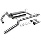 2007-2016 Jeep Wrangler 2DR Catback Exhaust System Stainless Steel