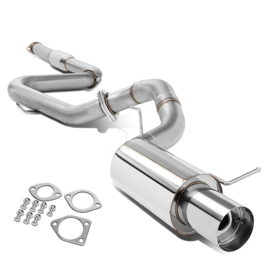 2000-2005 Mitsubishi Eclipse V6 Single Tip Catback Exhaust Stainless Steel