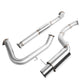 2000-2005 Mitsubishi Eclipse V6 Single Tip Catback Exhaust Stainless Steel