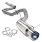 00-05 Mitsubishi Eclipse V6 Catback Exhaust Single Burnt Tip Stainless Steel