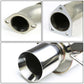 2000-2005 Mitsubishi Eclipse Single Rolled Tip Catback Exhaust Stainless Steel