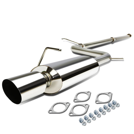 2006-2012 Mitsubishi Eclipse Single Tip Catback Exhaust Stainless Steel