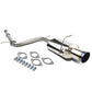 2006-2012 Mitsubishi Eclipse Catback Exhaust Single Burnt Tip Stainless Steel