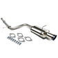2006-2012 Mitsubishi Eclipse Catback Exhaust Single Burnt Tip Stainless Steel