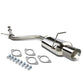 06-12 Mitsubishi Eclipse Single Rolled Tip Catback Exhaust Stainless Steel