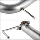06-12 Mitsubishi Eclipse Single Rolled Tip Catback Exhaust Stainless Steel