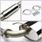 90-97 Mazda Miata Single Rolled Tip Catback Exhaust - Stainless Steel