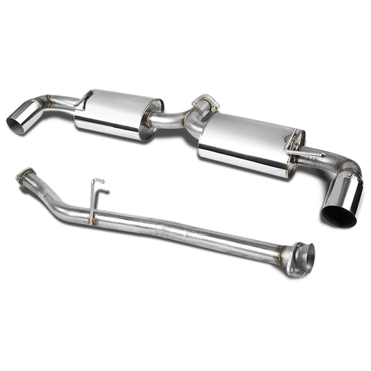 2004-2009 Mazda RX8 Dual Tip Catback Exhaust System Stainless Steel