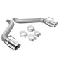 2016-2018 Chevrolet Camaro Axleback Exhaust Dual Rolled Tip Stainless Steel