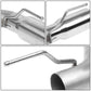 2016-2018 Chevrolet Camaro 6.2L Axleback Exhaust Stainless Steel