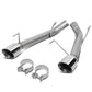 2005-2010 Ford Mustang Axleback Exhaust Dual Rolled Tip Stainless Steel