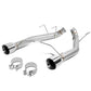 11-14 Ford Mustang 3.7L Axelback Exhaust Dual Rolled Tip Stainless Steel