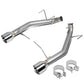 11-14 Ford Mustang 3.7L Axelback Exhaust Dual Rolled Tip Stainless Steel