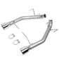 11-14 Ford Mustang 3.7L Axelback Exhaust Dual Rolled Tip Stainless Steel