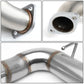 11-16 Scion tC Catback Axle Back Exhaust Single Tip Stainless Steel