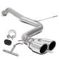 2008-2015 Scion xB Axleback Exhaust System Dual Rolled Tip Stainless Steel