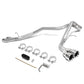 2009-2013 GMC Yukon Denali Quad Tip Axleback Exhaust Stainless Steel