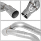 2009-2013 GMC Yukon Denali Quad Tip Axleback Exhaust Stainless Steel