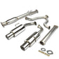 2007-2012 Nissan Altima Sedan Catback Exhaust Dual Tip Stainless Steel