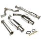2007-2012 Nissan Altima Sedan Catback Exhaust Dual Tip Stainless Steel