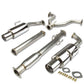 2007-2012 Nissan Altima Sedan Catback Exhaust Dual Tip Stainless Steel