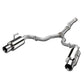 2007-2012 Nissan Altima Sedan Dual Rolled Tip Catback Exhaust - Stainless Steel