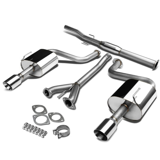09-15 Nissan Maxima Catback Exhaust System Dual Rolled Tip Stainless Steel