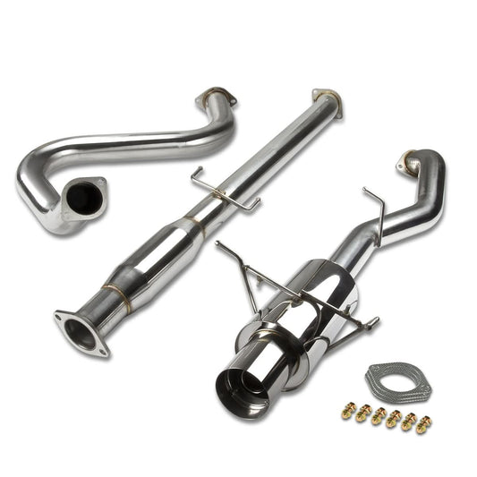 2007-2012 Nissan Sentra Catback Exhaust Single Tip Stainless Steel