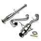 2007-2012 Nissan Sentra Catback Exhaust Single Tip Stainless Steel