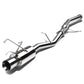 89-94 Nissan 240SX Catback Exhaust Single Rolled Tip Stainless Steel