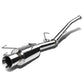 1995-1998 Nissan 240SX S16 Dual Tip Catback Exhaust - Stainless Steel