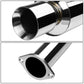 1995-1998 Nissan 240SX S16 Dual Tip Catback Exhaust - Stainless Steel