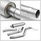 95-98 Nissan 240SX S14 Catback Exhaust Single Rolled Tip Stainless Steel