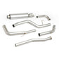 2007-2015 Nissan Titan Single Tip Catback Exhaust Stainless Steel