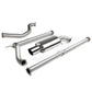 88-91 Honda Civic 4-Door OEM Style Catback Exhaust Stainless Steel