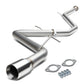 2016-2017 Toyota Corolla IM Catback Exhaust Single Tip Stainless Steel