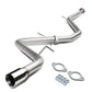 2016-2017 Toyota Corolla IM Catback Exhaust Single Tip Stainless Steel