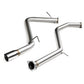 2016-2017 Toyota Corolla IM Catback Exhaust Single Tip Stainless Steel