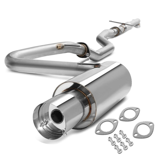 2005-2010 Scion tC Catback Exhaust System Single Tip Stainless Steel