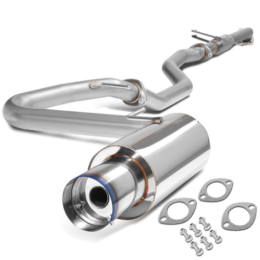 2005-2010 Scion tC Catback Exhaust Stainless Steel Single Burnt Tip
