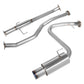 2005-2010 Scion tC Catback Exhaust Stainless Steel Single Burnt Tip