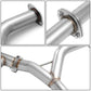 2004-2008 Acura TSX Single Tip Catback Exhaust - Stainless Steel