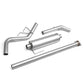 2005-2015 Toyota Tacoma 4.0L Single Tip Catback Exhaust Stainless Steel