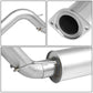 2016-2018 Toyota Tacoma 3.5L Single Tip Catback Exhaust Stainless Steel