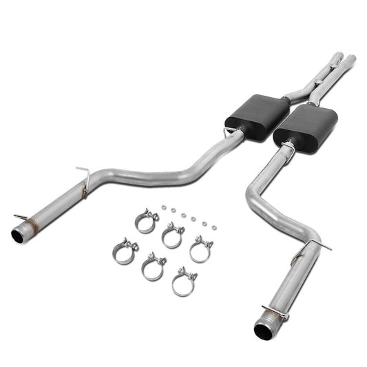 2009-2014 Dodge Challenger 5.7L Catback Exhaust System Aluminized Steel