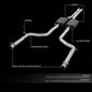 2009-2014 Dodge Challenger 5.7L Catback Exhaust System Aluminized Steel