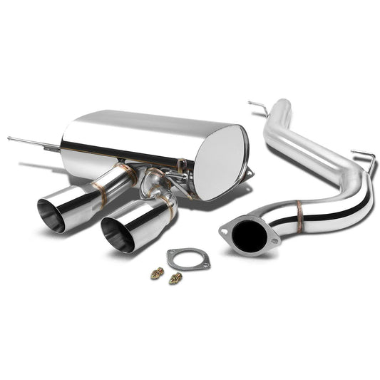2012-2014 Volkswagen Golf R OE Style Catback Exhaust Dual Tip Stainless Steel