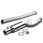 02-07 Subaru WRX/STI Catback Exhaust Single Rolled Tip Stainless Steel