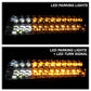 SPYDER Xtune Chevy Silverado 99-02 LED Amber Bumper Lights Chrome CBL-CS99-LED-E 5014573